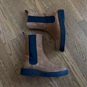 STAUD suede chelsea boot